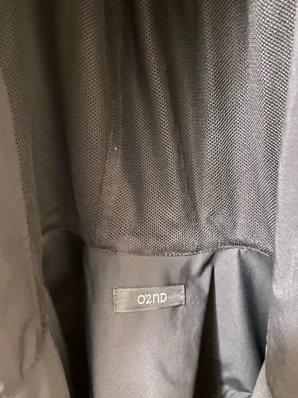 O'2nd Black Ruffle-Trim Button-Front Jacket - Picture 10 of 12